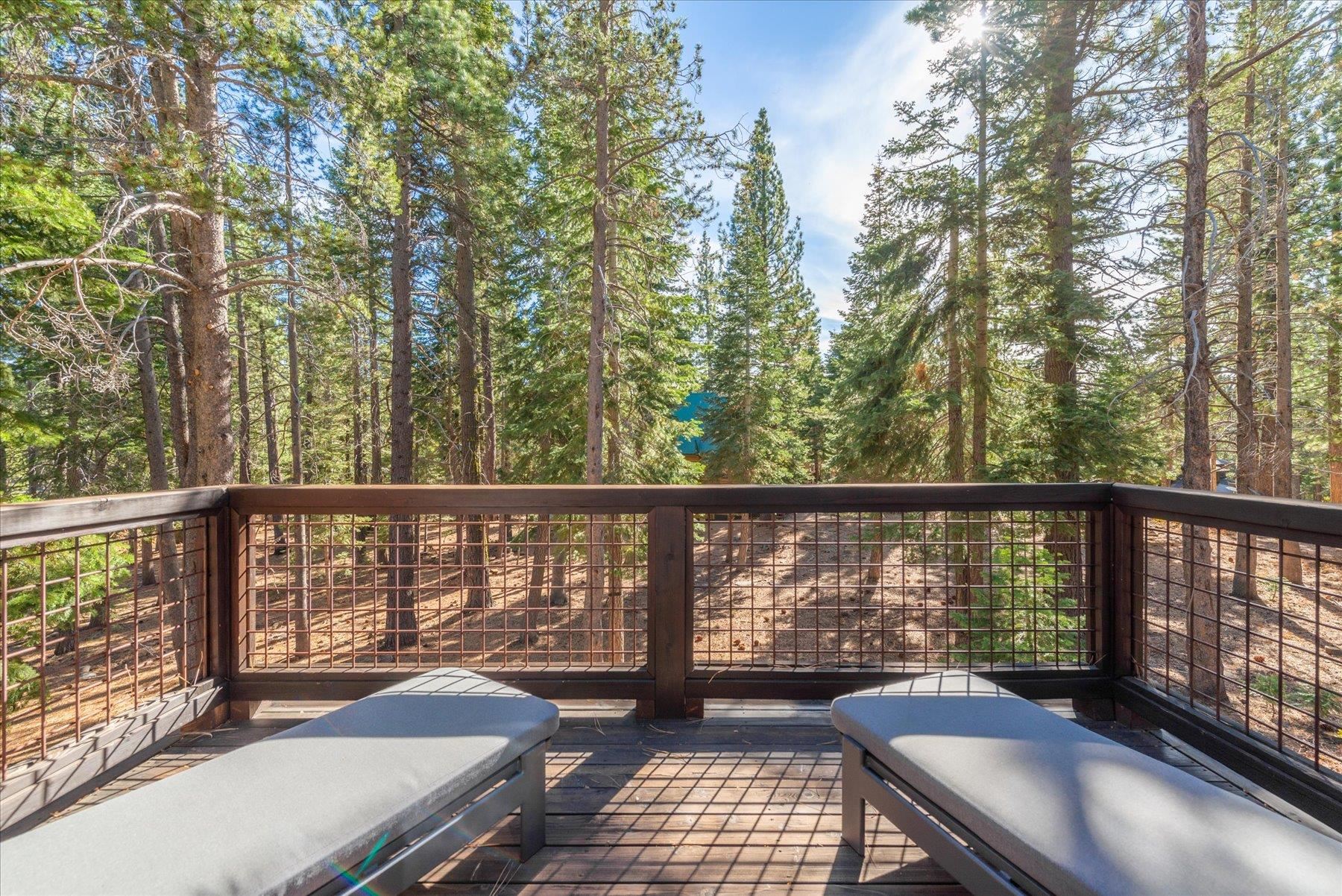 14791 Tyrol Road Truckee, CA 96161 - Photo 12 of 24 a view of a balcony with wooden floor