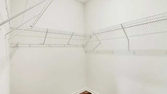 a view of a rack on the wall