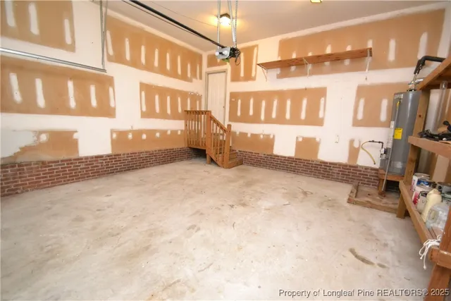 a balcony with wooden floor