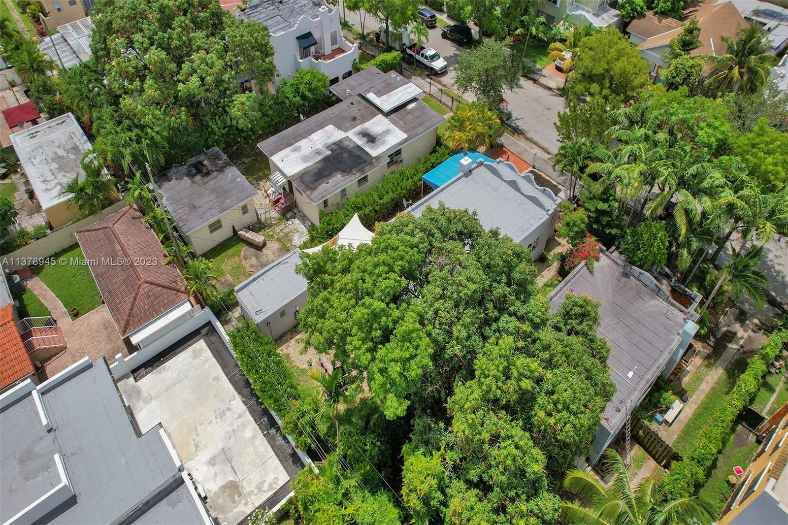 2231 Southwest 17th Street Miami, FL 33145 - Photo 64 of 69 an aerial view of multiple houses with yard