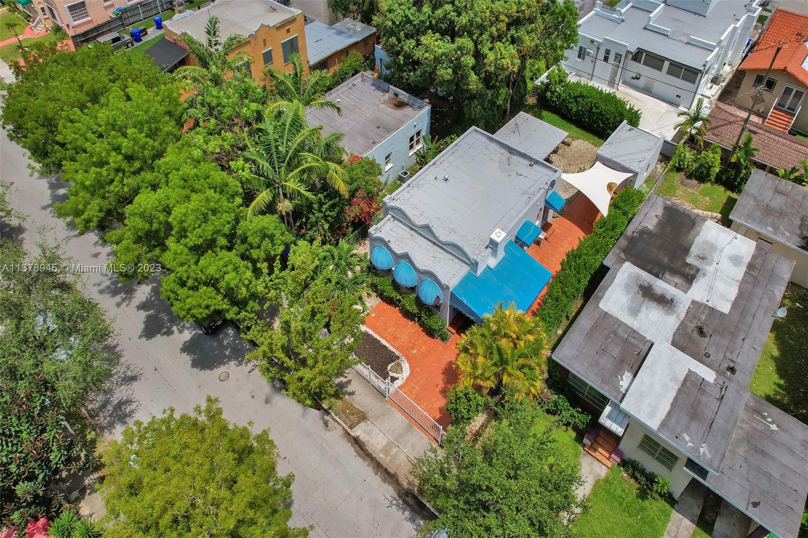 2231 Southwest 17th Street Miami, FL 33145 - Photo 68 of 69 an aerial view of a house with a yard