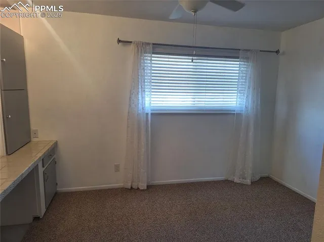 a view of kitchen and utility room