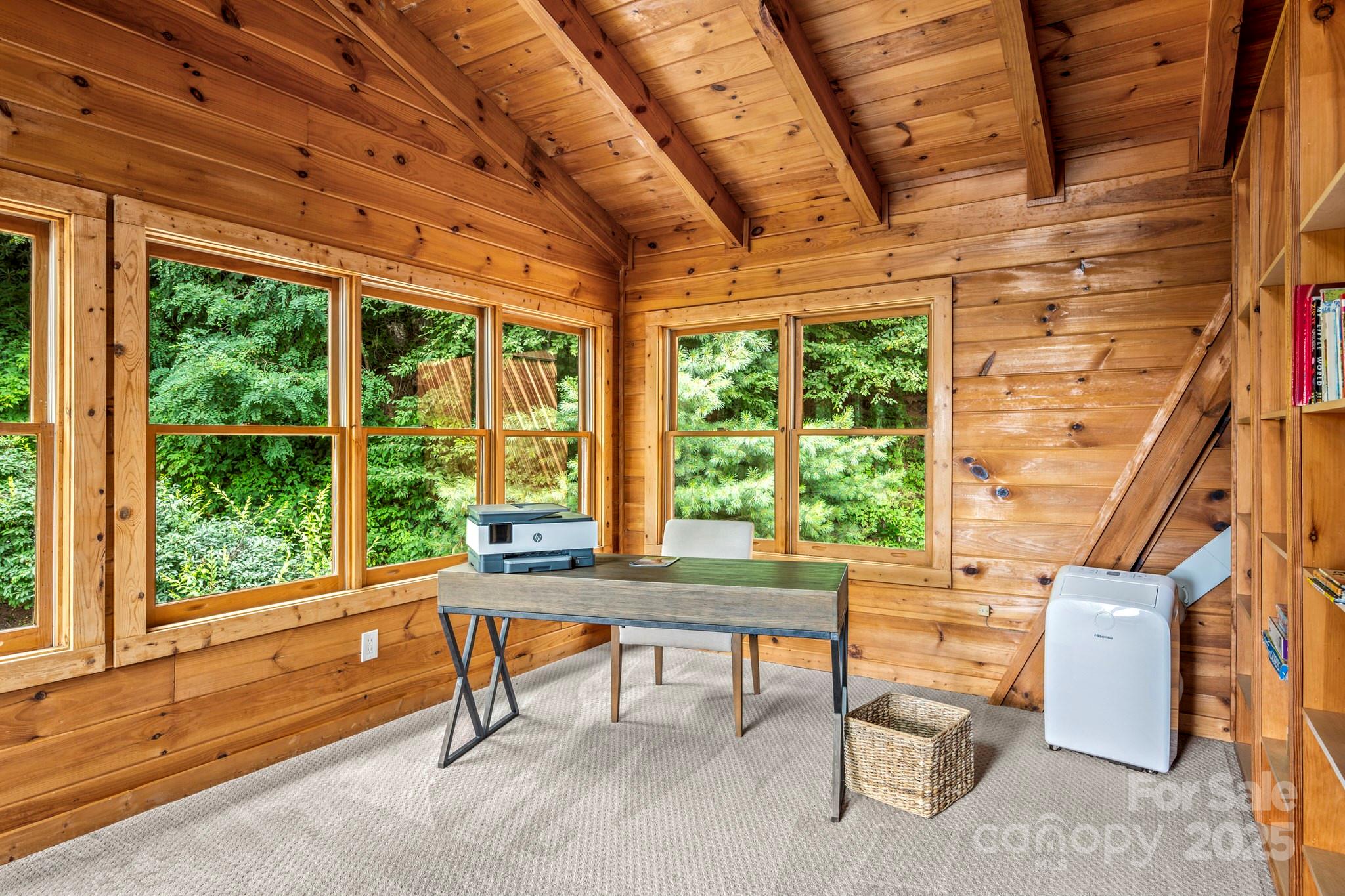 1933 Laurel Ridge North Maggie Valley, NC 28751 - Photo 29 of 45 a living room with furniture a large window