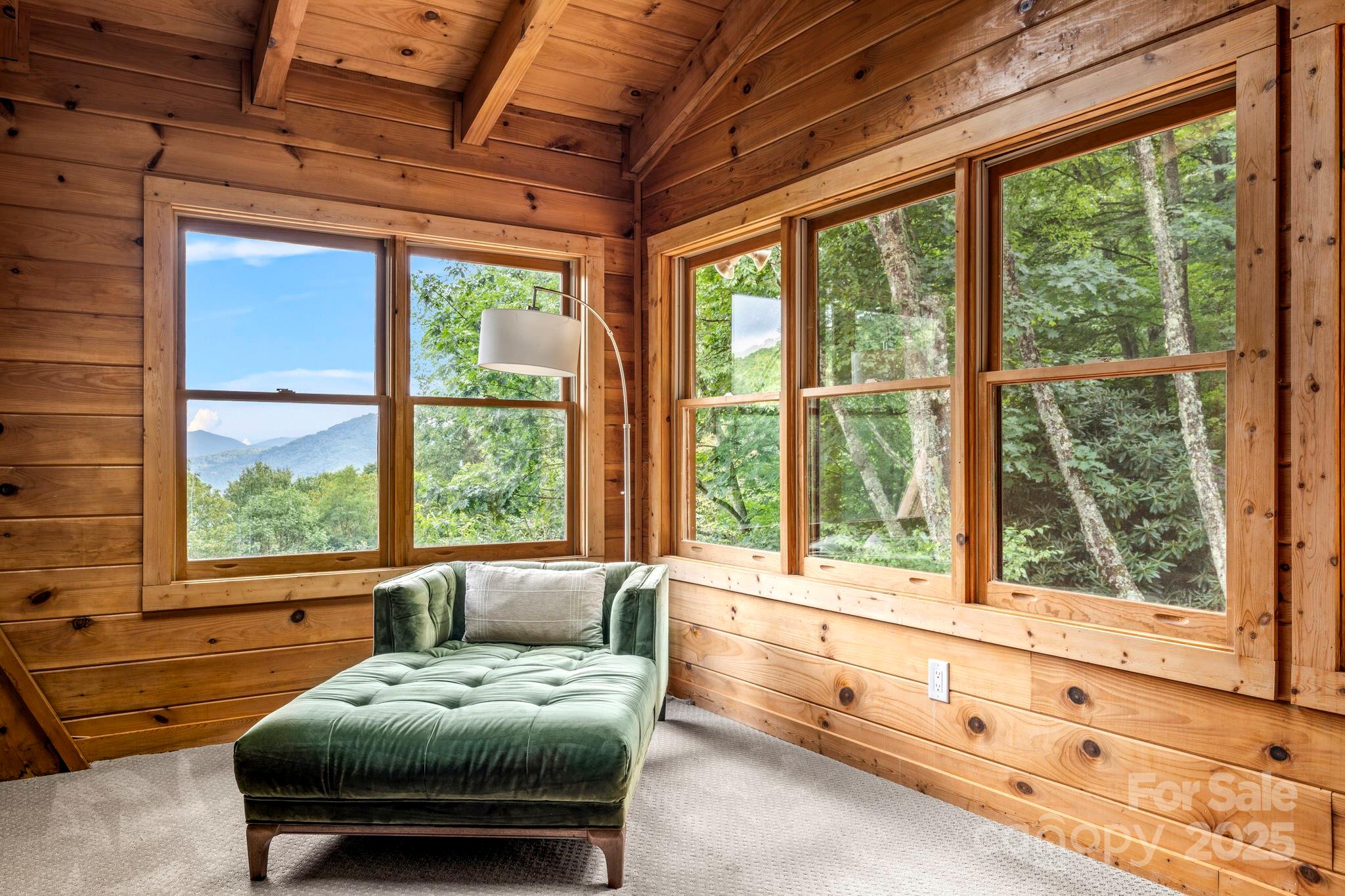 1933 Laurel Ridge North Maggie Valley, NC 28751 - Photo 33 of 45 a living room with furniture and a large window