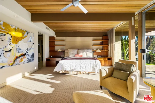 a room with furniture and window