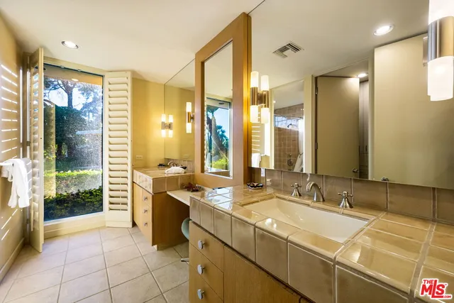 a park view with a garden