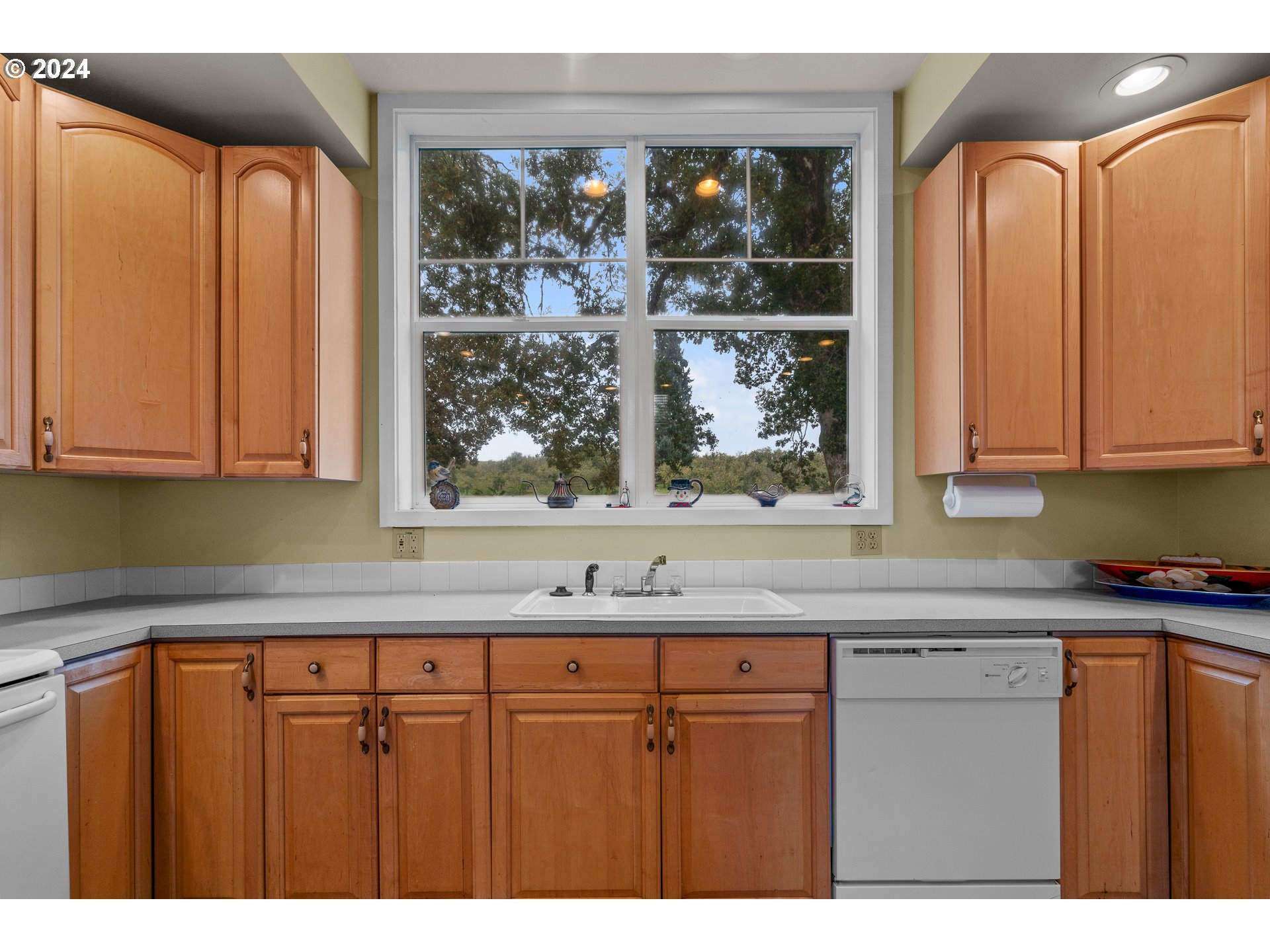 26413 Franklin Road Junction City, OR 97448 - Photo 21 of 44 a kitchen with stainless steel appliances granite countertop a sink and a window