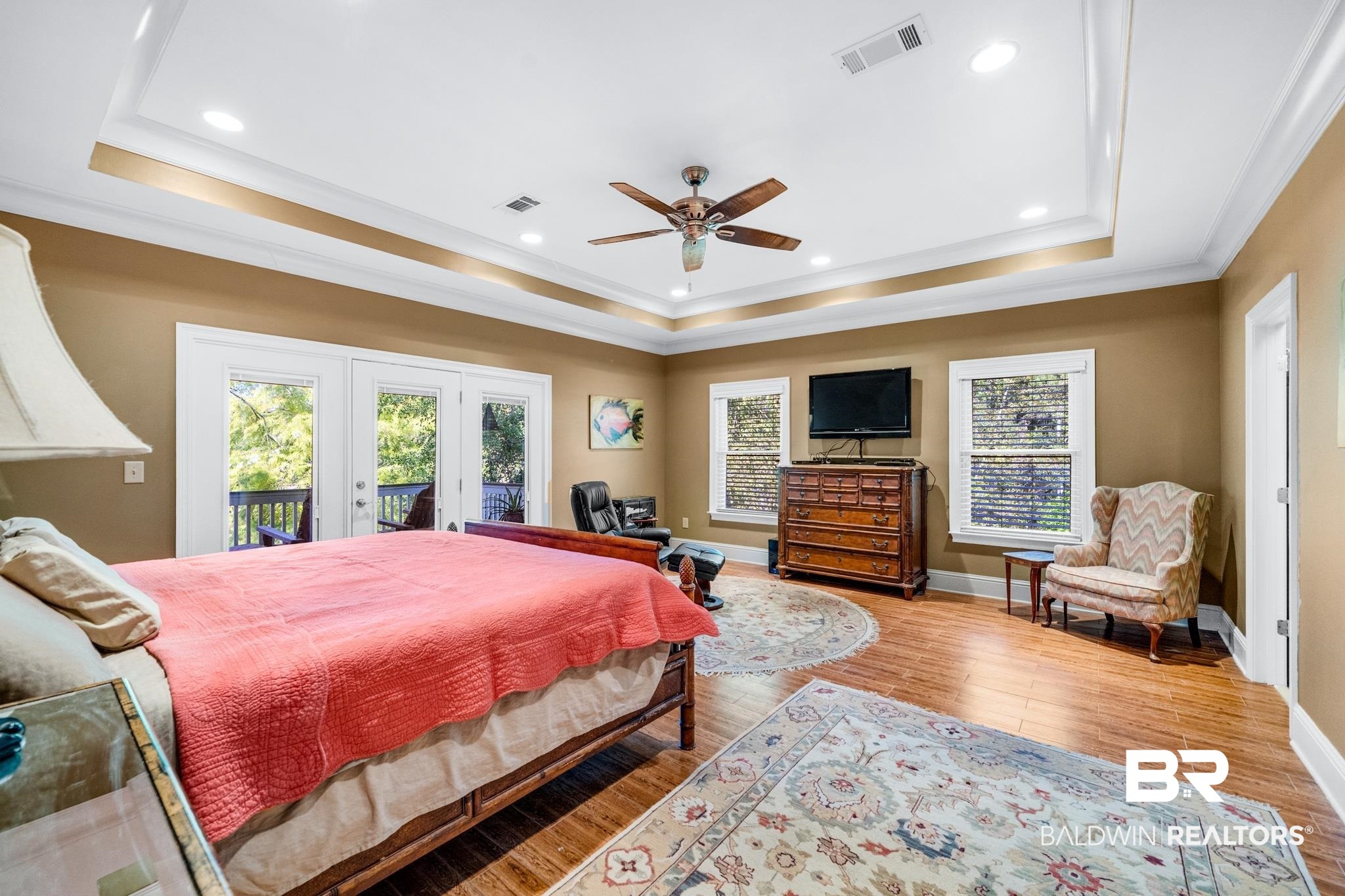 17375 River Road Summerdale, AL 36580 - Photo 13 of 47 French doors lead onto porch