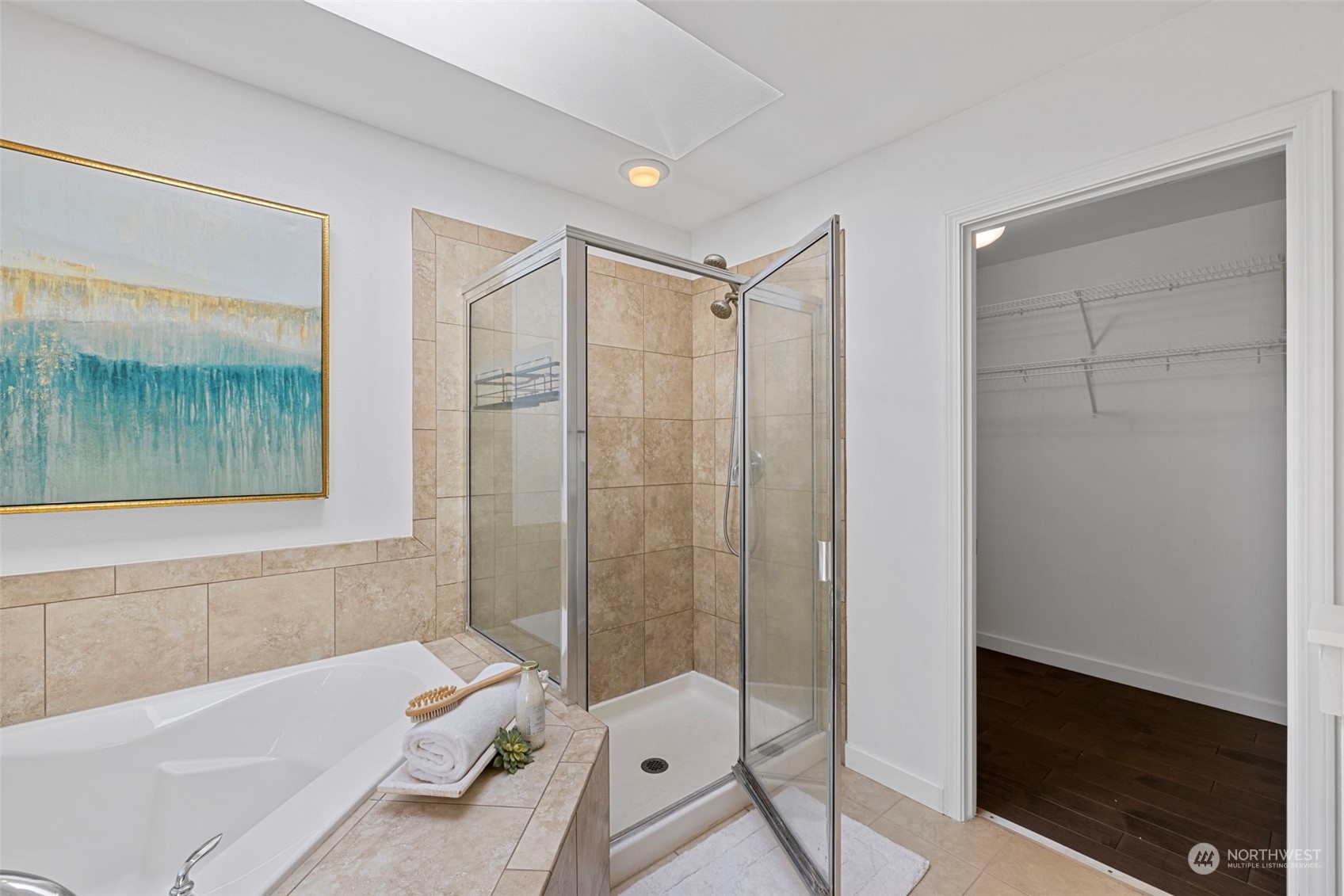 23825 17th Avenue West Bothell, WA 98021 - Photo 21 of 35 a bathroom with a shower and a bathtub