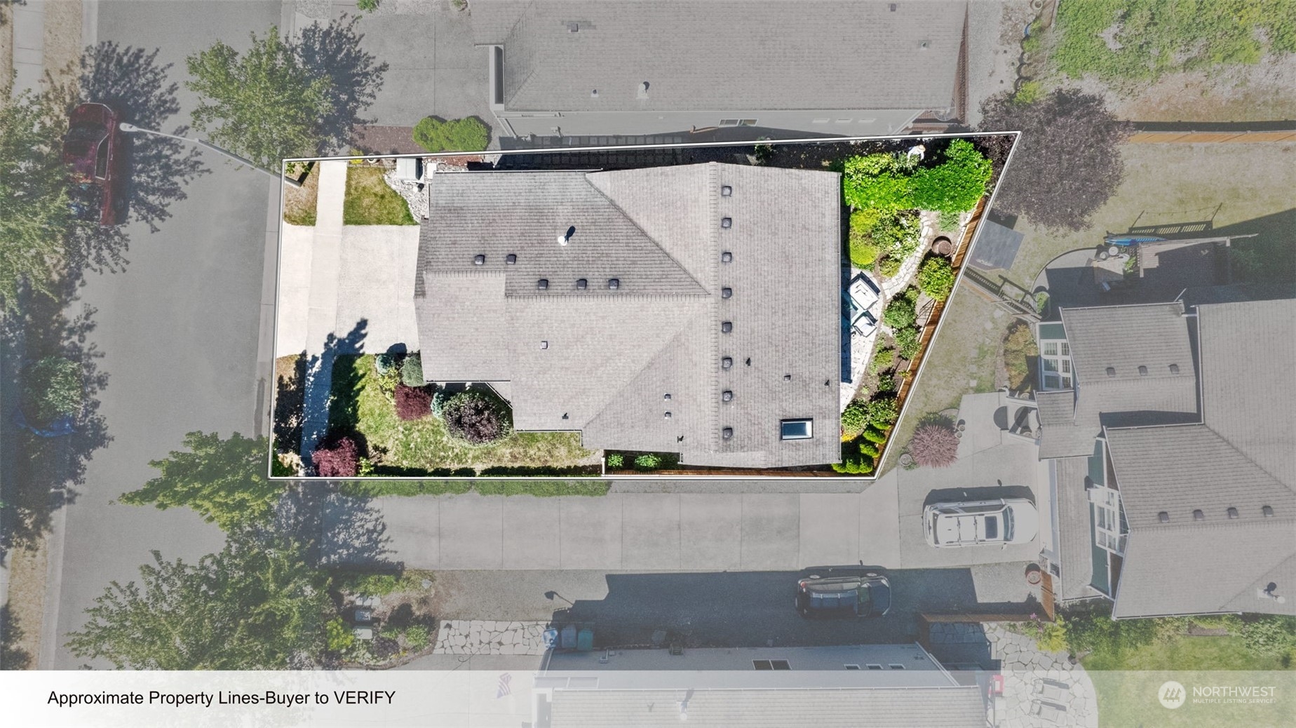 23825 17th Avenue West Bothell, WA 98021 - Photo 30 of 35 an aerial view of residential houses with outdoor space