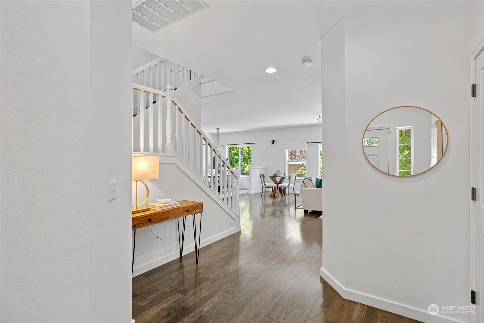 23825 17th Avenue West Bothell, WA 98021 - Photo 3 of 35 a view of entryway and hall with wooden floor