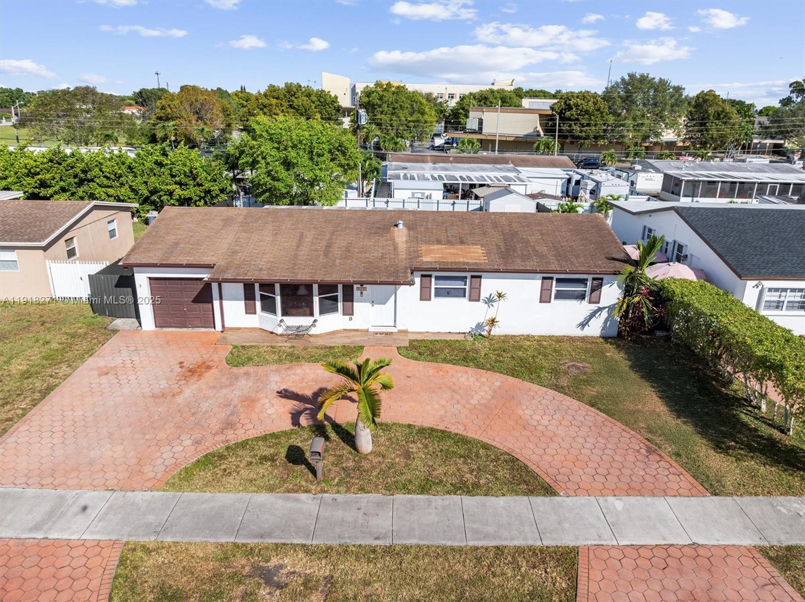 9411 Southwest 30th Terrace Miami, FL 33165 - Photo 30 of 42 an aerial view of a house