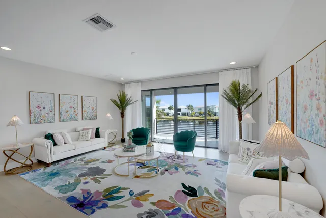 a view of swimming pool with outdoor space and seating area