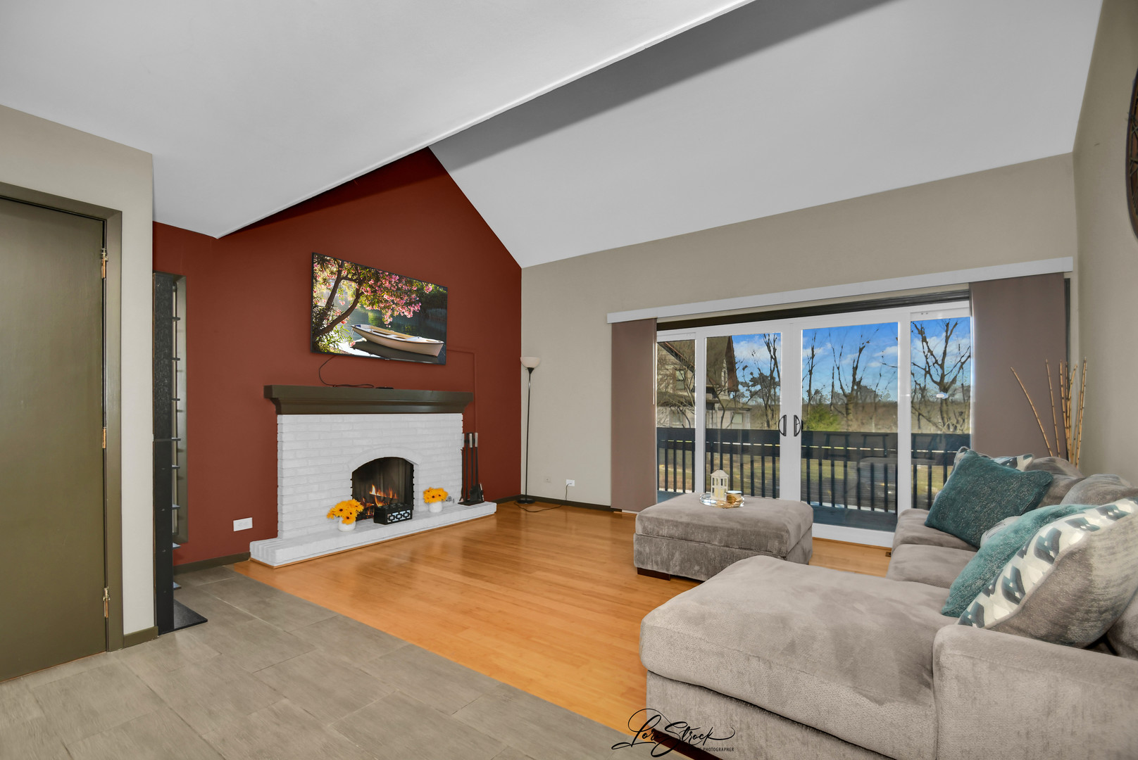 1052 Florimond Drive Elgin, IL 60123 - Photo 4 of 24 a living room with furniture and a fireplace