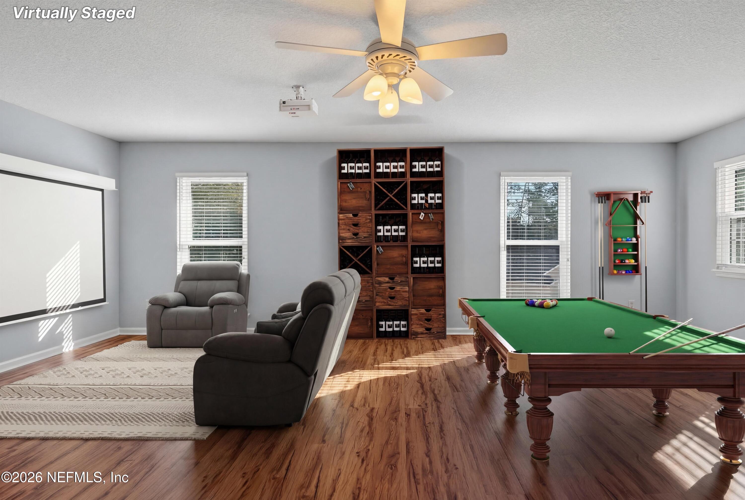 237 Strawberry Lane St. Johns, FL 32259 - Photo 17 of 28 a living room with furniture and a wooden floor