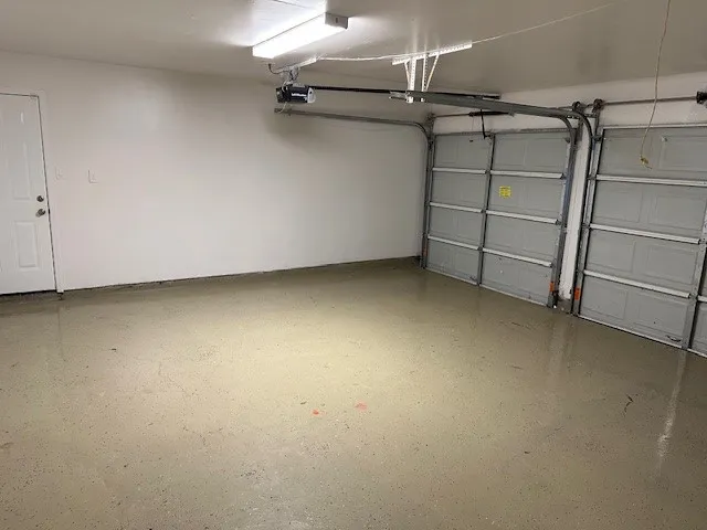 a view of a room with an empty space