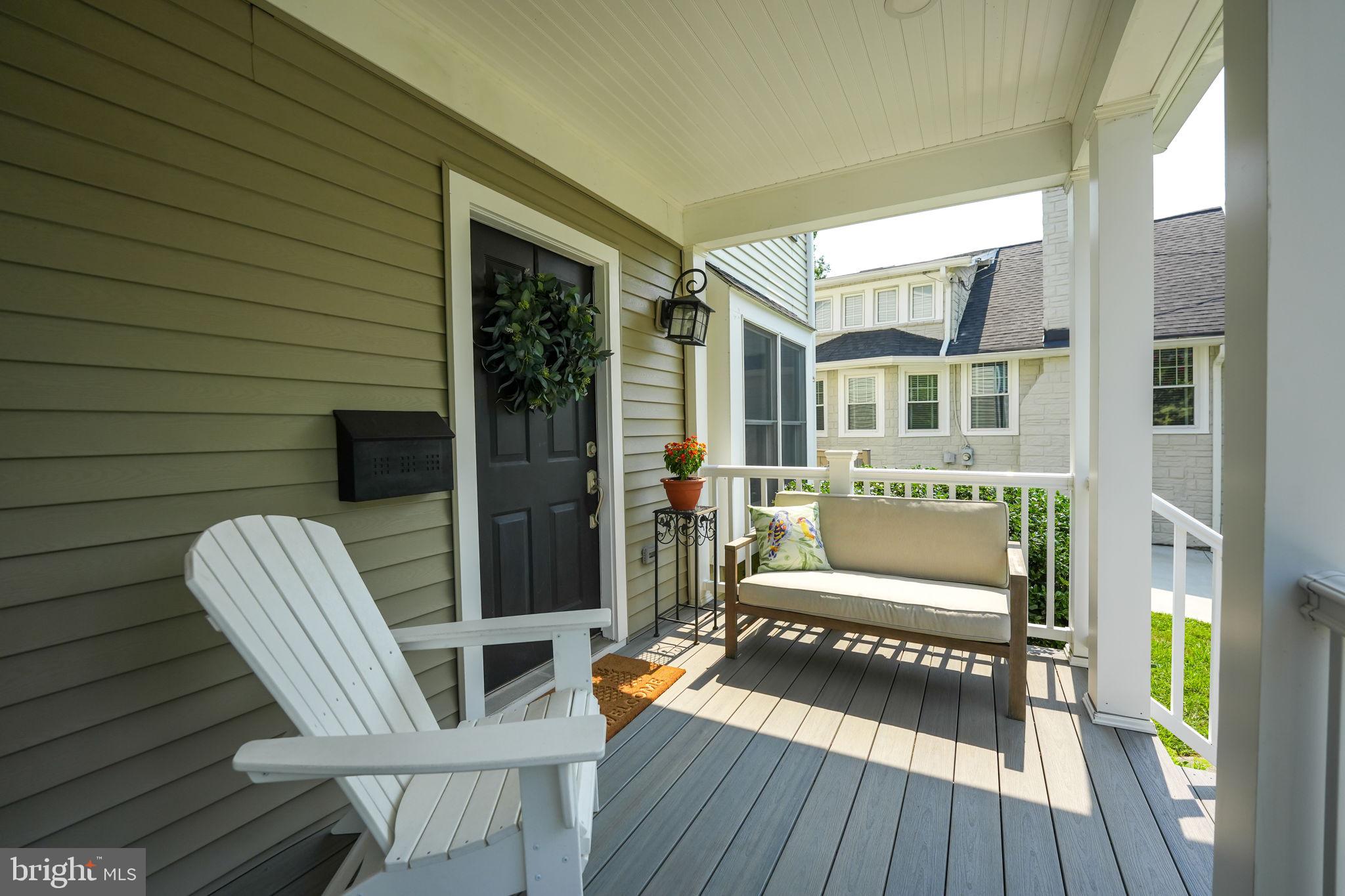 108 East Glebe Road, Unit B Alexandria, VA 22305 - Photo 3 of 34 Porch