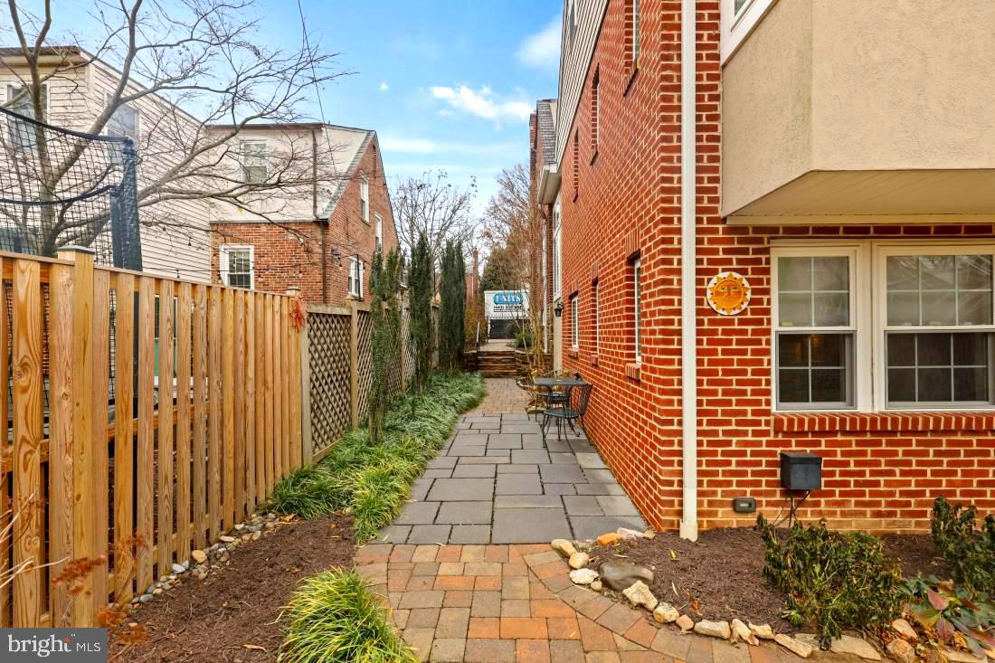 523 Overbrook Road Baltimore, MD 21212 - Photo 57 of 59 Hardscaping-Gorgeous Brick Pathway