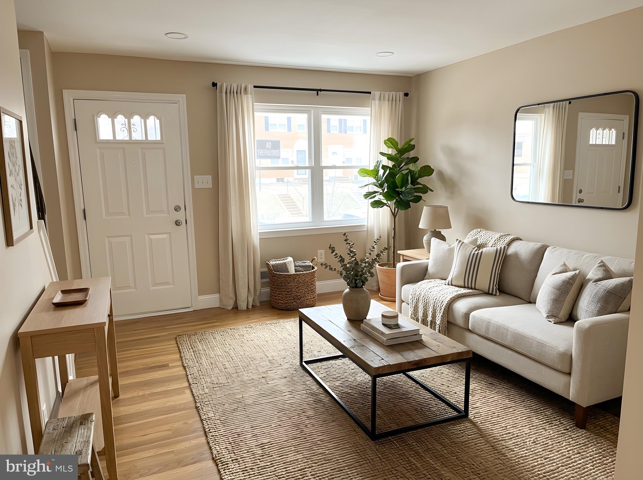 4865 Melbourne Road Baltimore, MD 21229 - Photo 5 of 19 a living room with furniture and a window
