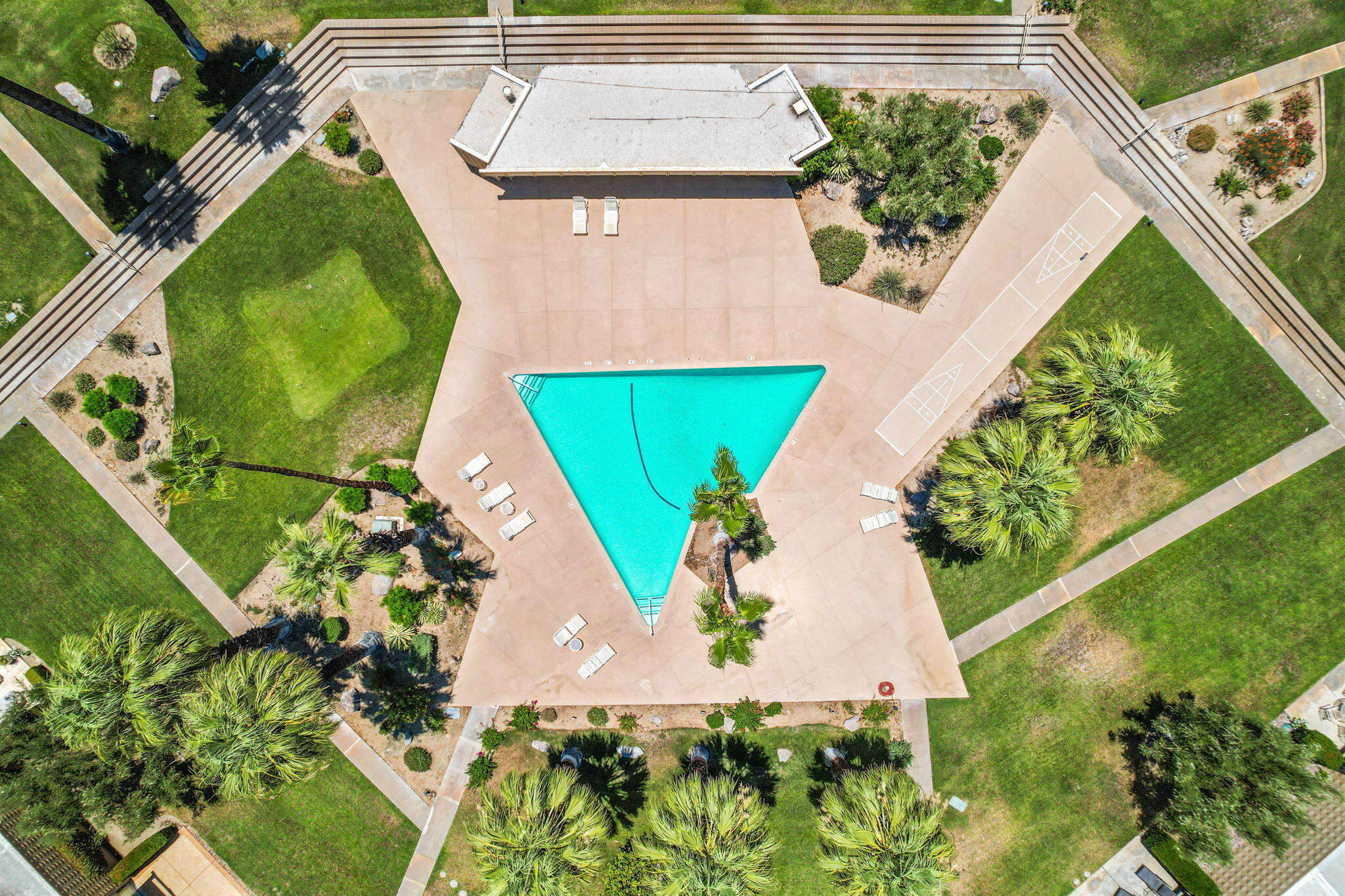 72857 El Paseo, Unit 502 Palm Desert, CA 92260 - Photo 46 of 48 an aerial view of a house