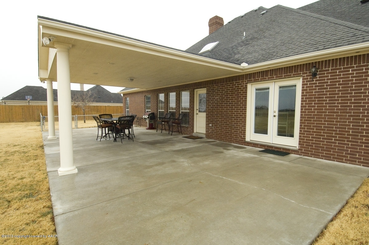 17251 White Wing Road Canyon, TX 79015 - Photo 40 of 55 patio view 1