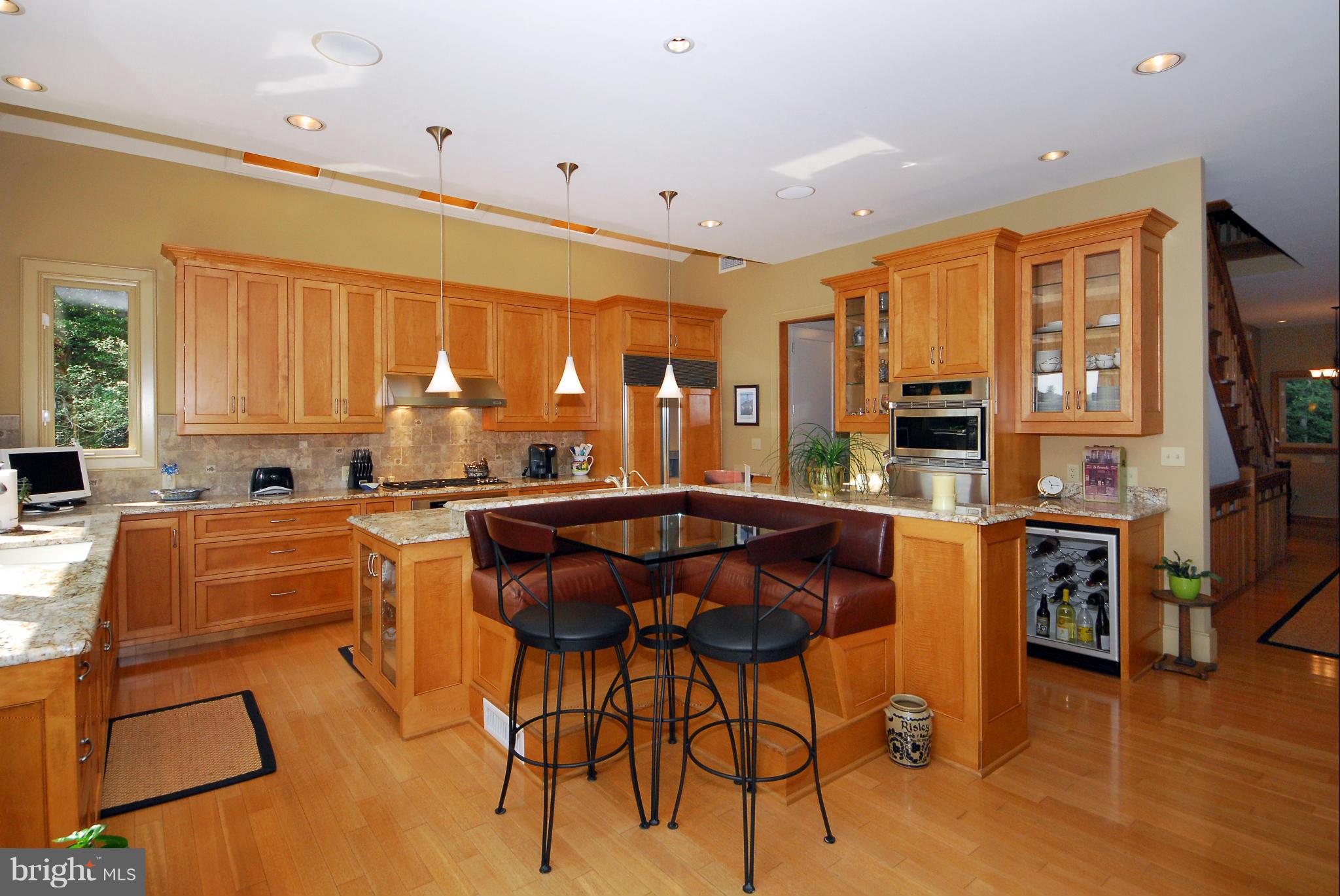 Gorgeous kitchen with custom cabinets
