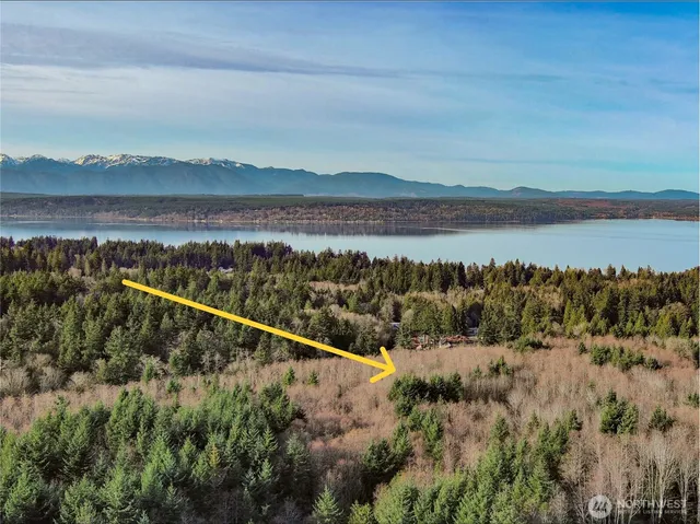a view of a lake from a balcony