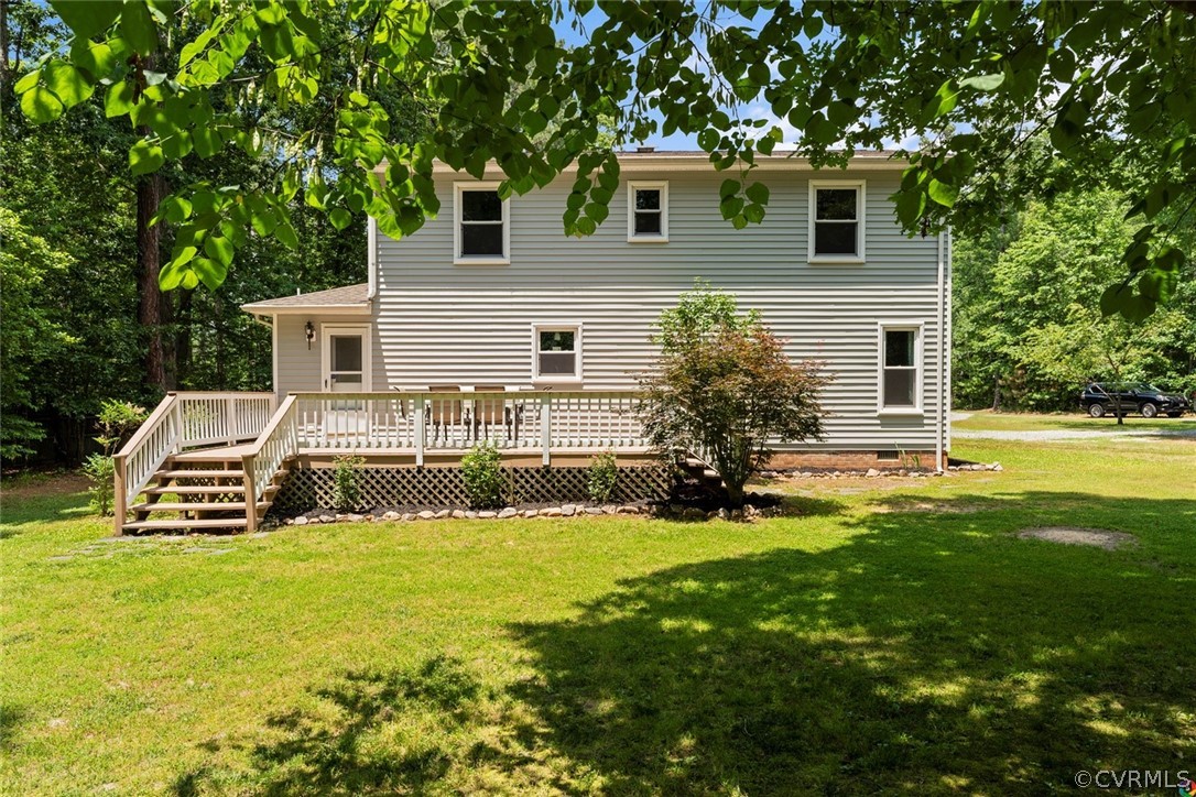 13571 Bailey Bridge Road Midlothian, VA 23112 - Photo 32 of 46 a view of a house with a big yard