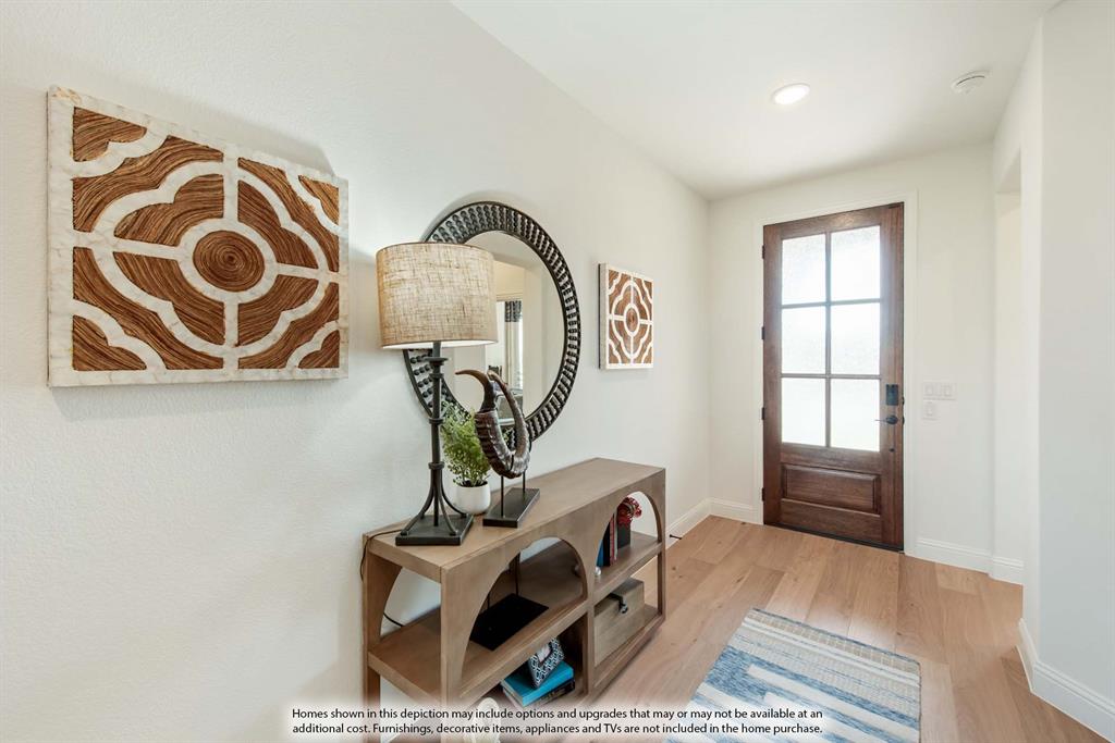 1144 Hitching Post Way Oak Point, TX 75068 - Photo 3 of 39 a view of an entryway with a workspace