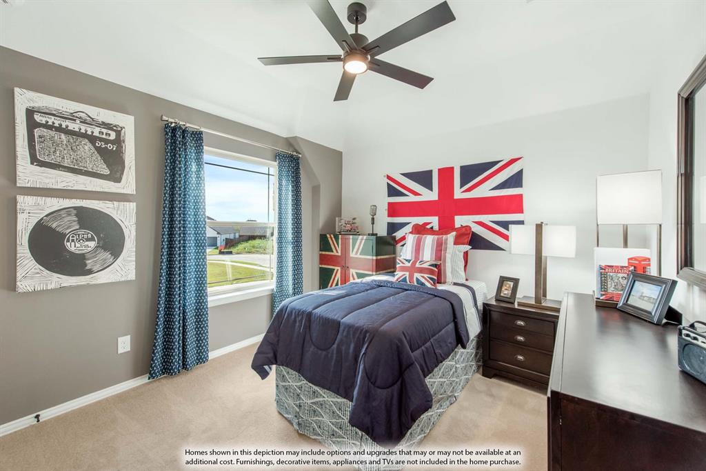 1144 Hitching Post Way Oak Point, TX 75068 - Photo 35 of 39 a bed room with a bed and a window