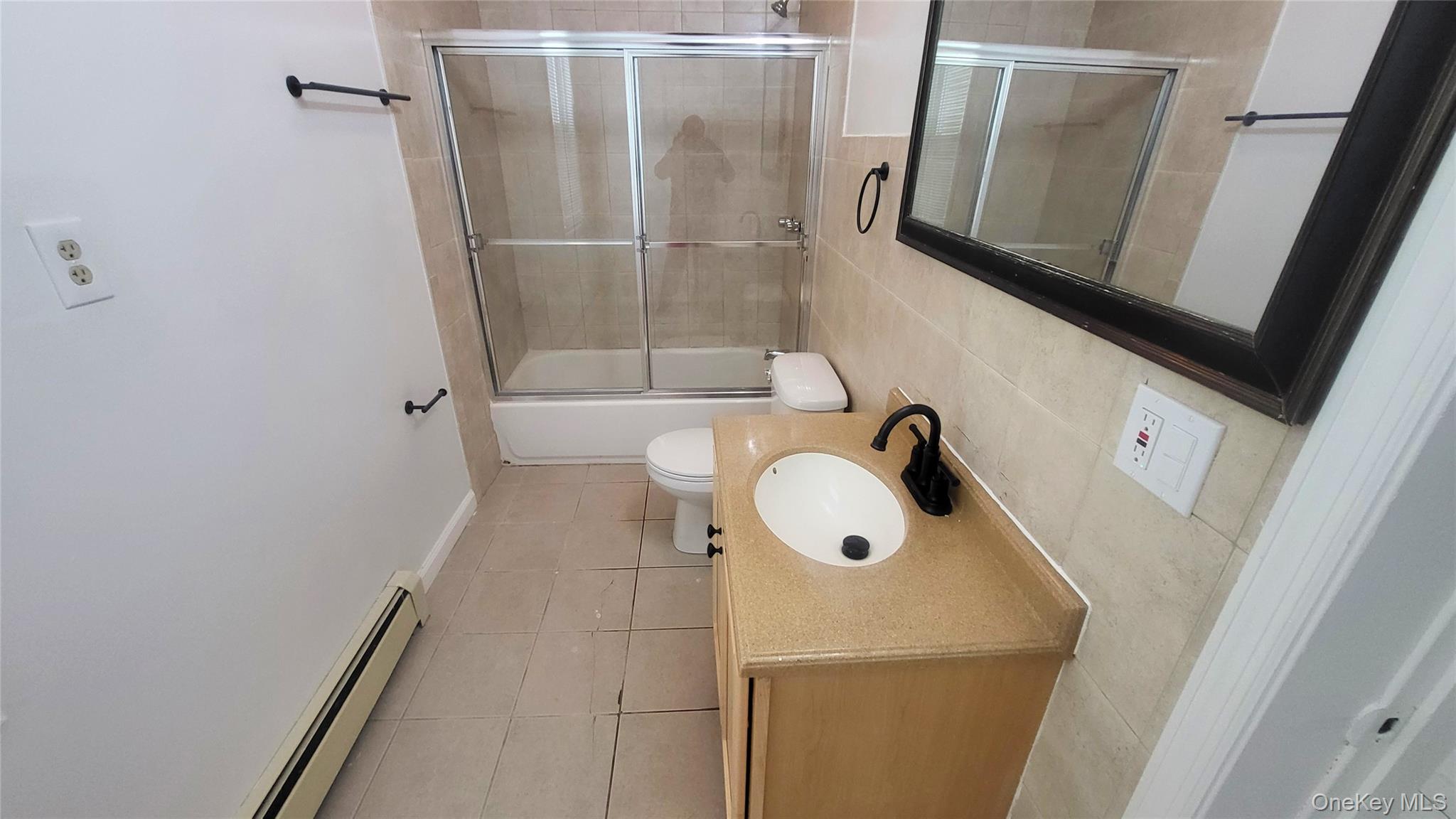 49 Carroll Street, Unit 1 Poughkeepsie, NY 12601 - Photo 11 of 18 Ceramic Tiled Floor In Bathroom