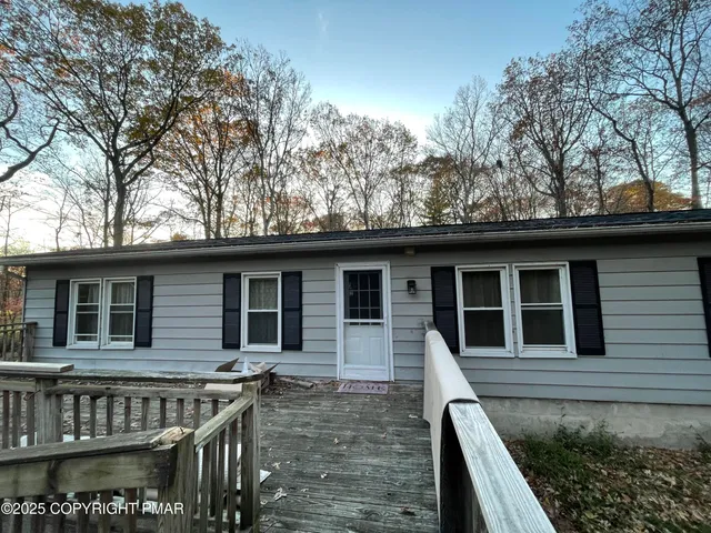 a front view of a house with balcony