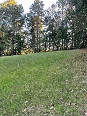 a view of outdoor space and trees