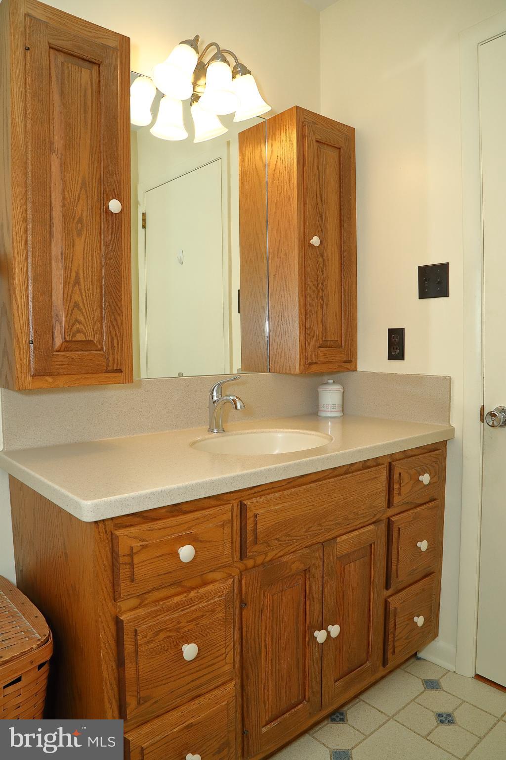 213 North Locust Street Lititz, PA 17543 - Photo 16 of 22 Charming bathroom with warm wooden accents.