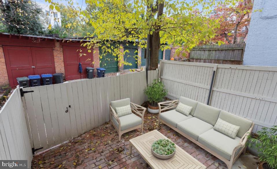 1664 Avon Place Northwest, Unit A Washington, DC 20007 - Photo 16 of 26 Share brick patio