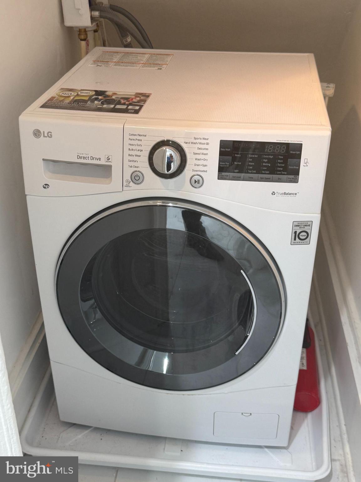 1664 Avon Place Northwest, Unit A Washington, DC 20007 - Photo 17 of 26 In unit washer dryer combo