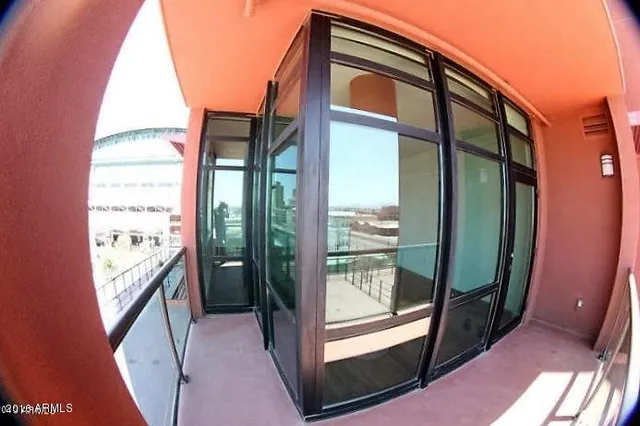 a view of front door