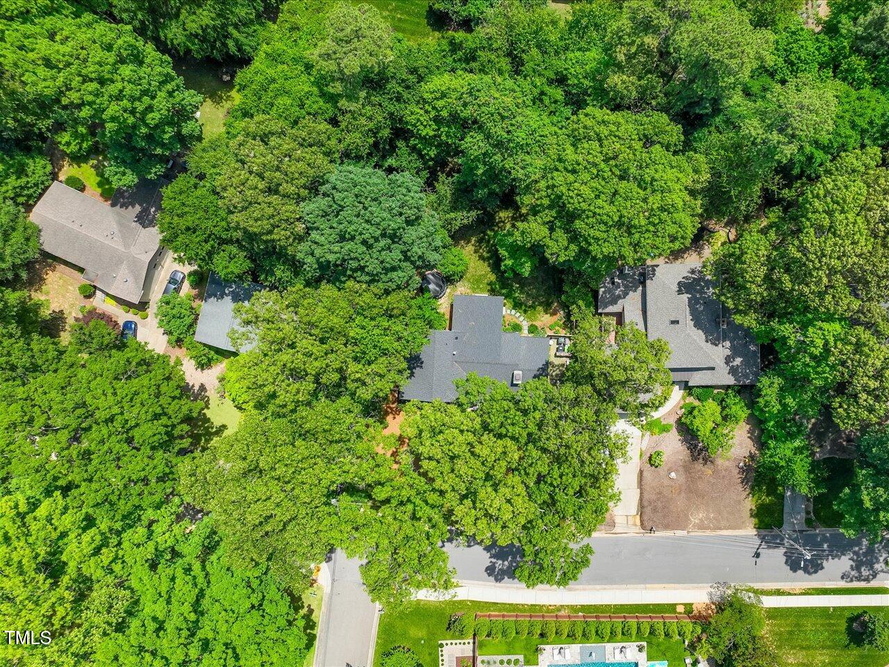 4112 Rowan Street Raleigh, NC 27609 - Photo 32 of 35 62-Aerial View