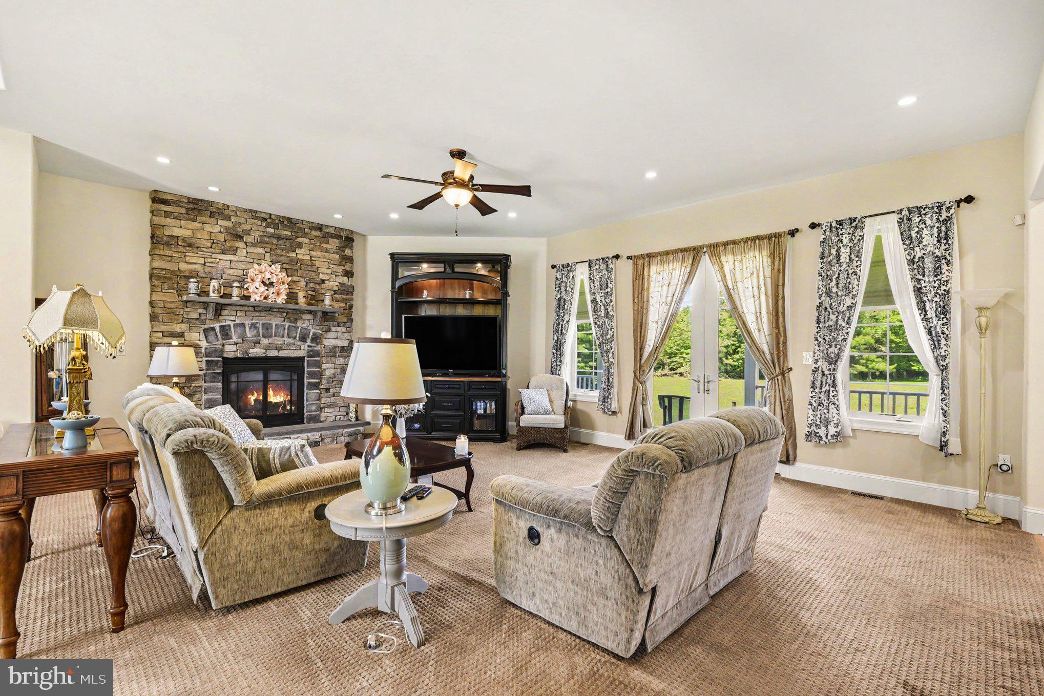 627 Dr Miller Road North East, MD 21901 - Photo 11 of 77 Great Room features French Doors leading to Deck