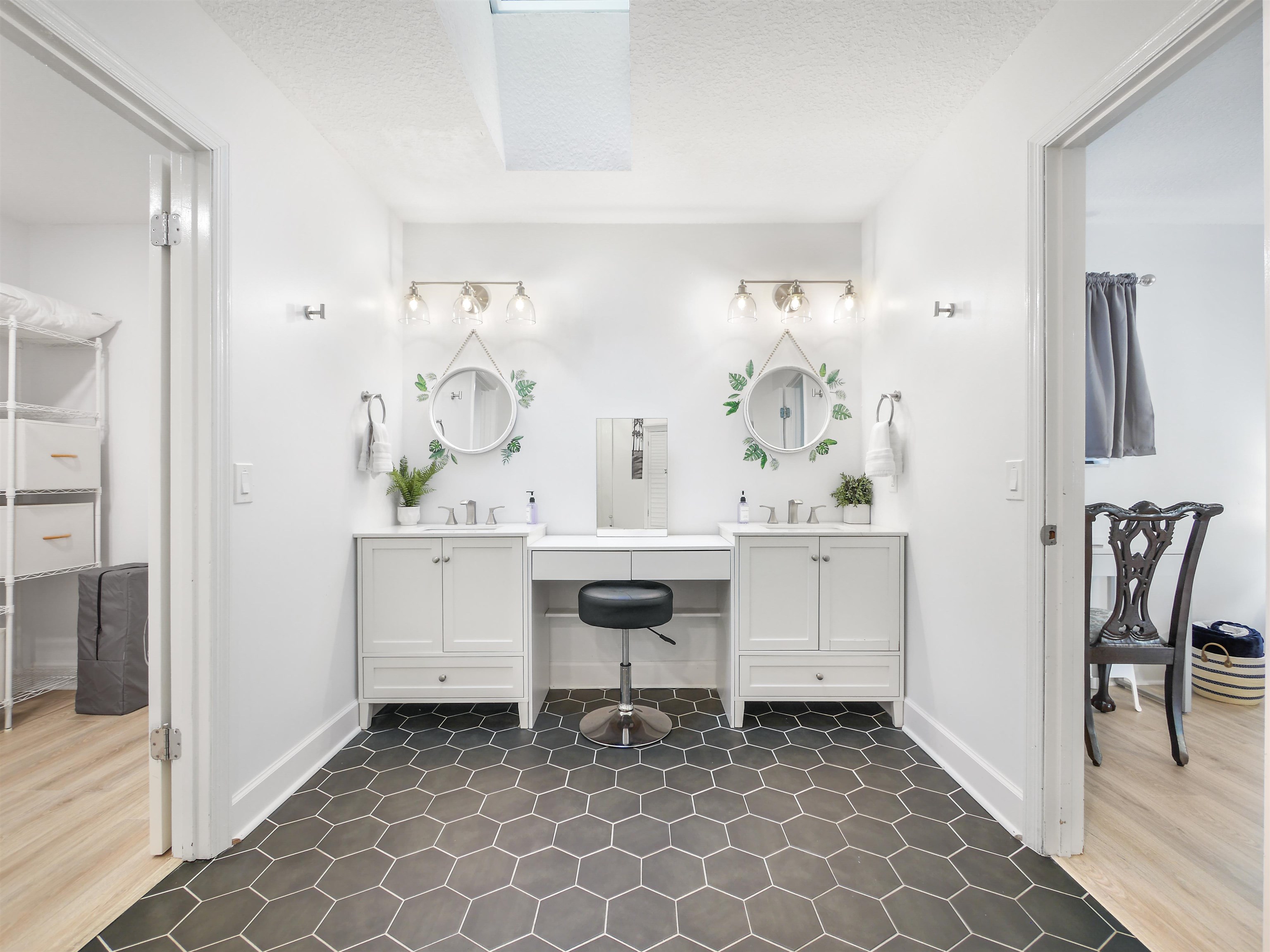 140 Hawthorne Road St. Augustine, FL 32086 - Photo 17 of 39 a view of cabinets and wooden floor