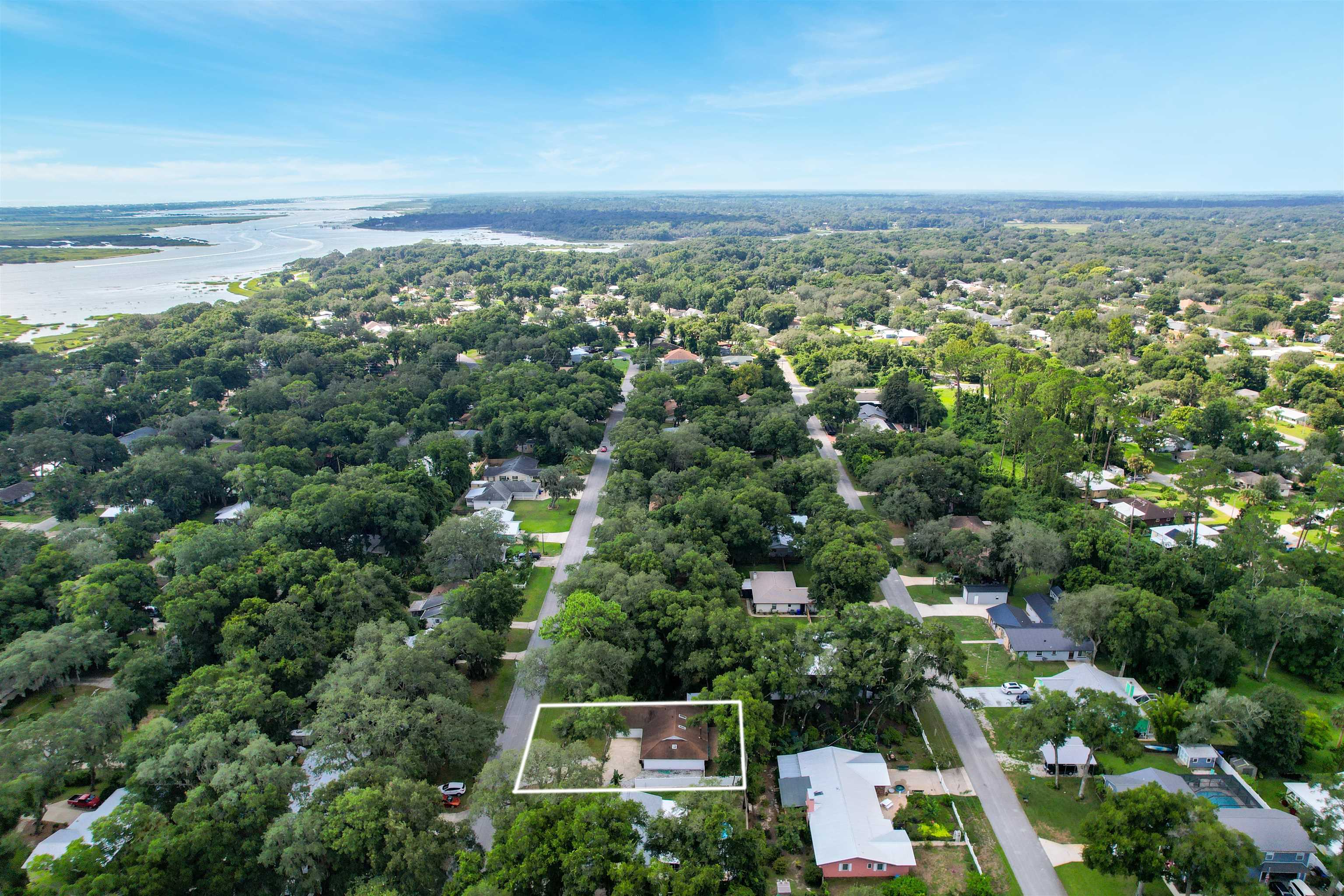 140 Hawthorne Road St. Augustine, FL 32086 - Photo 39 of 39 an aerial view of a city with lots of residential buildings