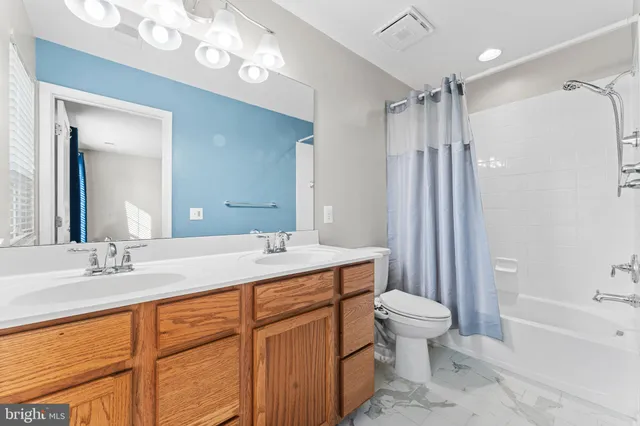 a bathroom with a double vanity sink mirror double vanity and bathtub