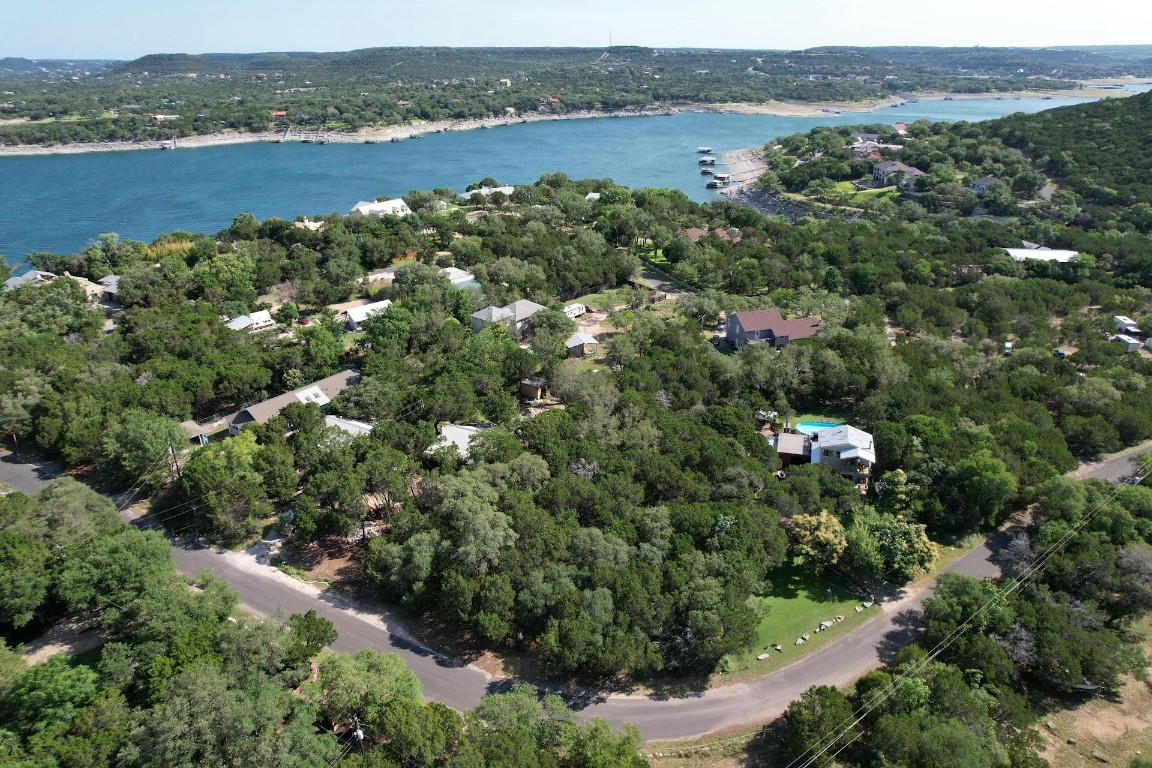 0 Ridgetop Terrace Austin, TX 78732 - Photo 3 of 12 an aerial view of a houses with outdoor space and lake view