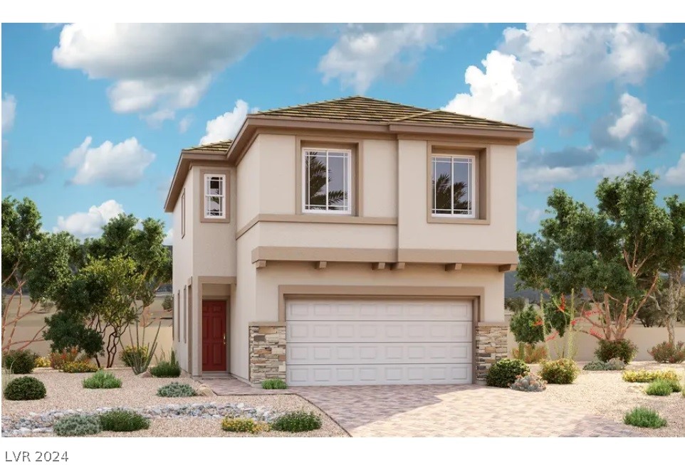 6563 Dove Point Place Las Vegas, NV 89130 - Photo 1 of 1 Boxwood Plan - Elevation C ~ Rendering ~