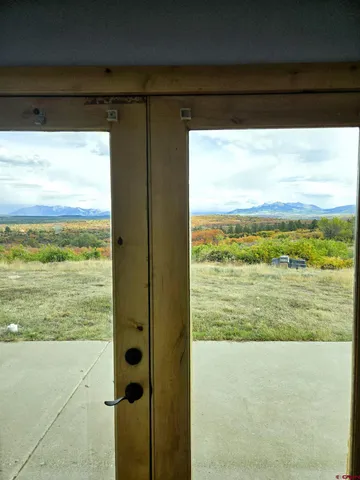 a view of ocean from a window