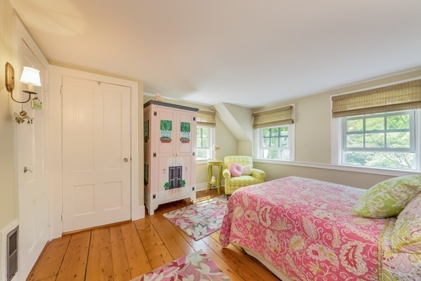 595 Bay Road Hamilton, MA 01982 - Photo 23 of 30 a bedroom with a bed and wooden floor