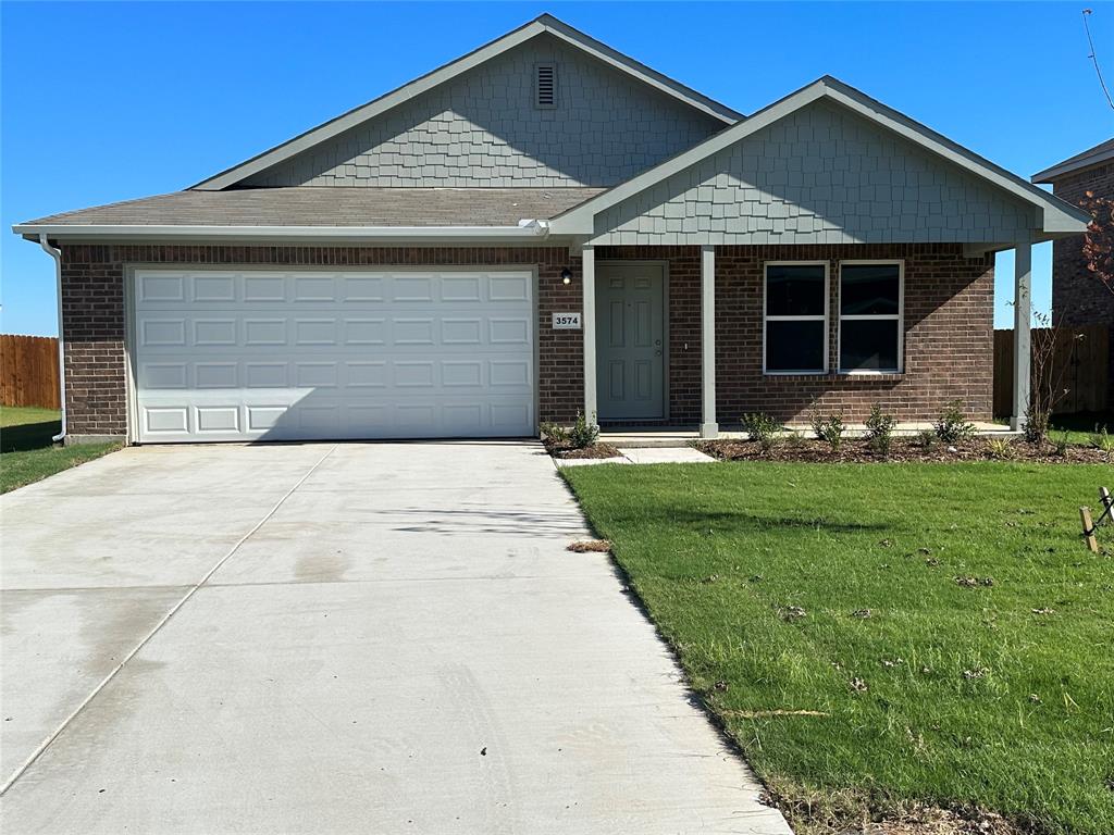 3574 Chestnut Oak Drive Dallas, TX 75253 - Photo 1 of 1 a front view of a house with a yard and porch