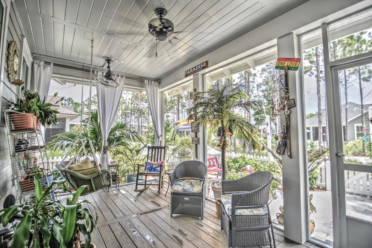 147 Jack Knife Drive Watersound, FL 32461 - Photo 19 of 42 a living room filled with furniture and a potted plant
