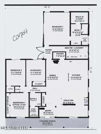 $474,000 | 17220 Spring Lake Drive East, Vancleave, MS 39565