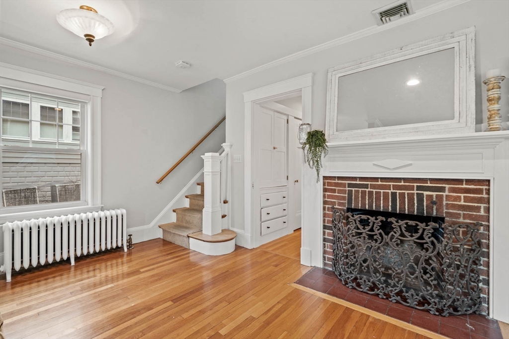 50 Allen Road Winchester, MA 01890 - Photo 7 of 29 a view of a hallway with wooden floor and entryway